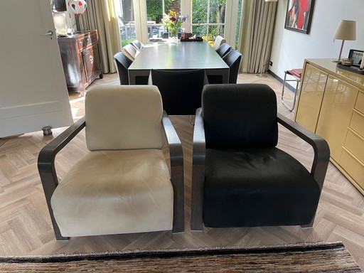 Twee Leolux Hemingway Fauteuils – Leather