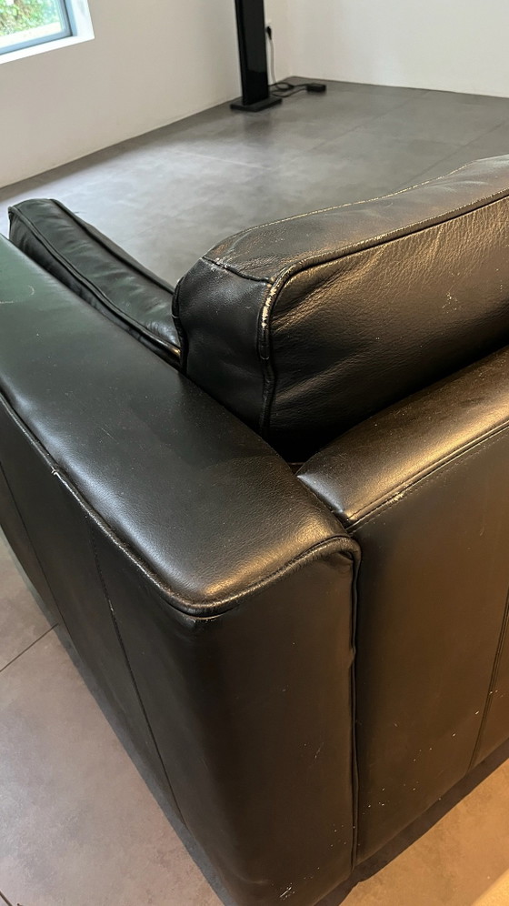 Divano in pelle italiana nera – Divani (photo 5 of 9)