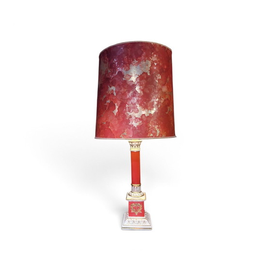 Splendida Lampada da Tavolo Ugo Zaccagnini L1400 (Rara) – Lampade da tavolo, Ceramic, Metal (photo 5 of 5)