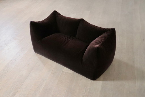 Le Bambole Sofa in Original Mohair Velvet by Mario Bellini for B&B Italia, 1970s