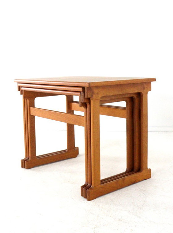 Image 1 of Tavolini impilabili Trioh Denmark 'Fugdal' vintage