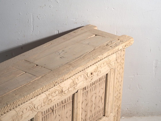 Credenza antica intagliata in legno di abete – Cina, c. 1920 – Credenze, Iron (photo 10 of 40)
