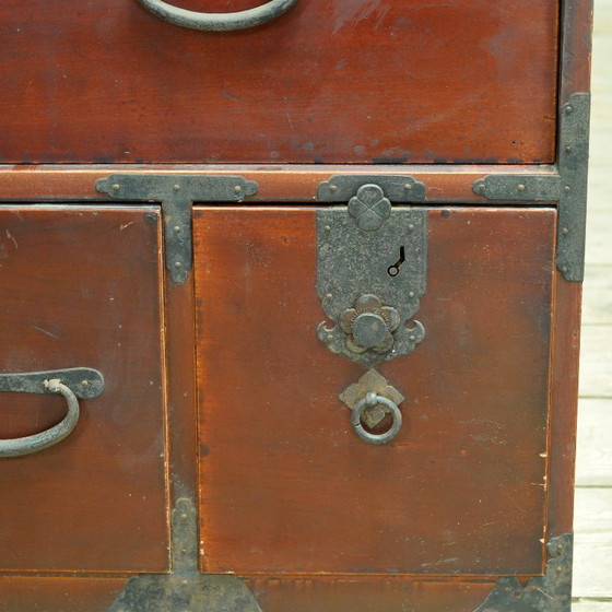 Image 1 of Cassettiera giapponese Tansu, circa 1870