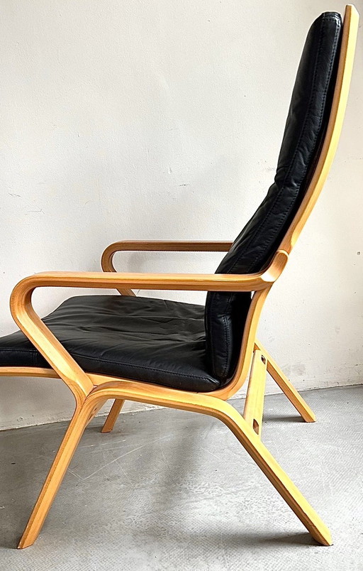 Fauteuil de Finn Østergaard pour Stouby, Danemark, années 1970