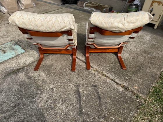 Set of The Siesta Chairs by Ingmar Relling, 1965 – Relling (Ingmar), Dining chairs, Wood, Mid Century Modern (photo 4 of 7)
