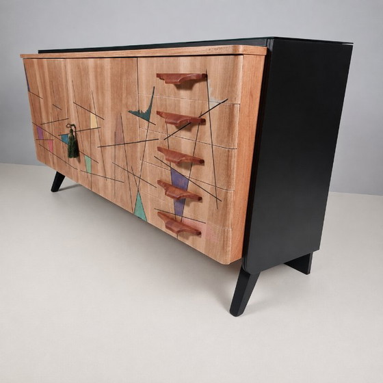 Toilette vintage de Tatra, années 1970 – Buffet bas, Wood (photo 9 of 11)