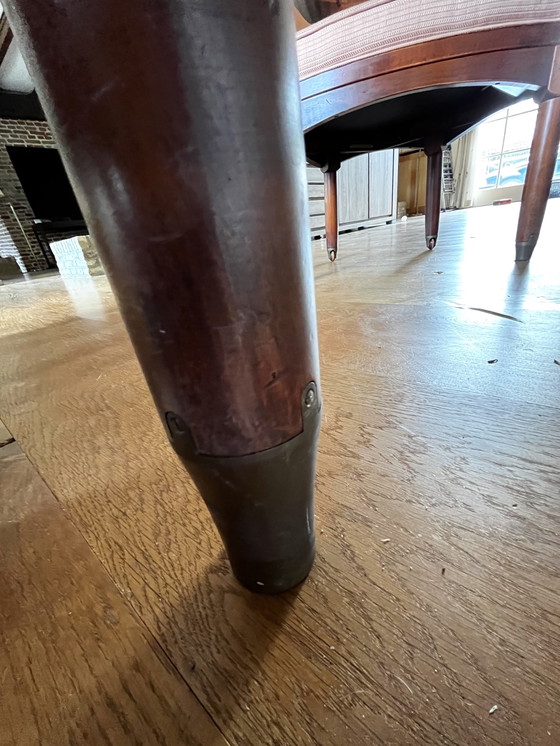 Image 1 of Schuitema Shaker dining table with chairs.