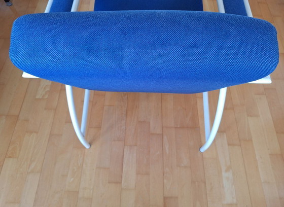 Image 1 of Beautiful Deep Blue Gelderland armchair, model 4735 incl. certificate