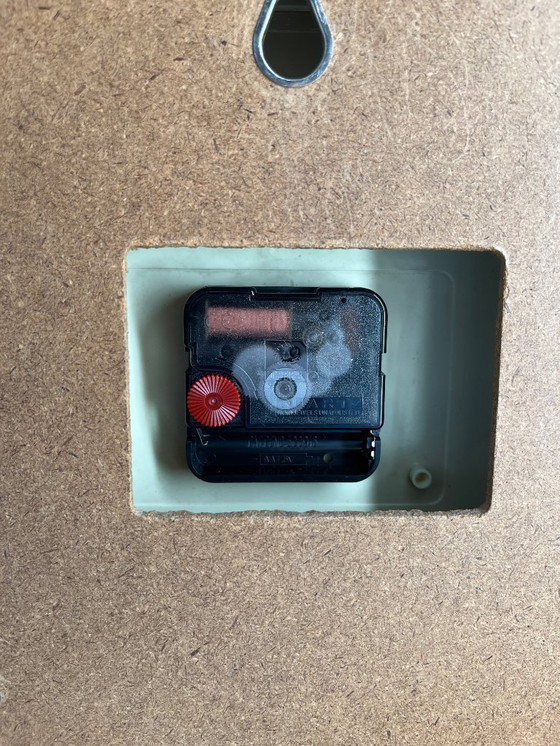 Image 1 of Orologio da parete Rhythm Japan – Design Mid-Century/Space-Age – Quarzo silenzioso – Vintage