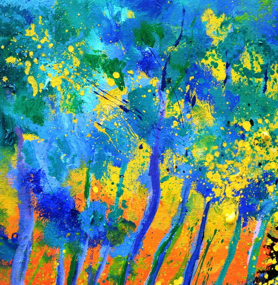 Image 1 of Coucher de soleil dans les bois