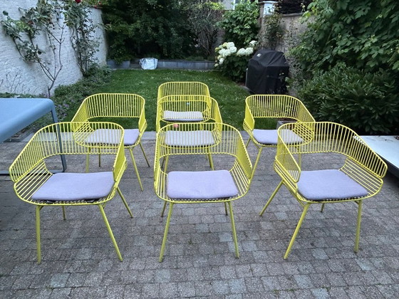 Image 1 of 7x Chaise Trame Petite Friture 