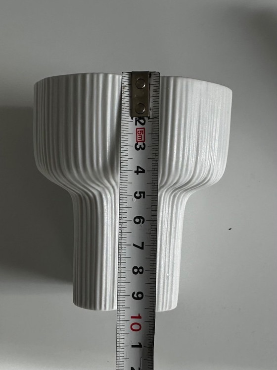 Image 1 of 3 Rosenthal Studio-Linie pleated vase Martin Freyer 
