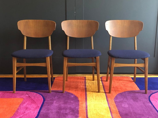 Set of 6 Scandinavian Chairs