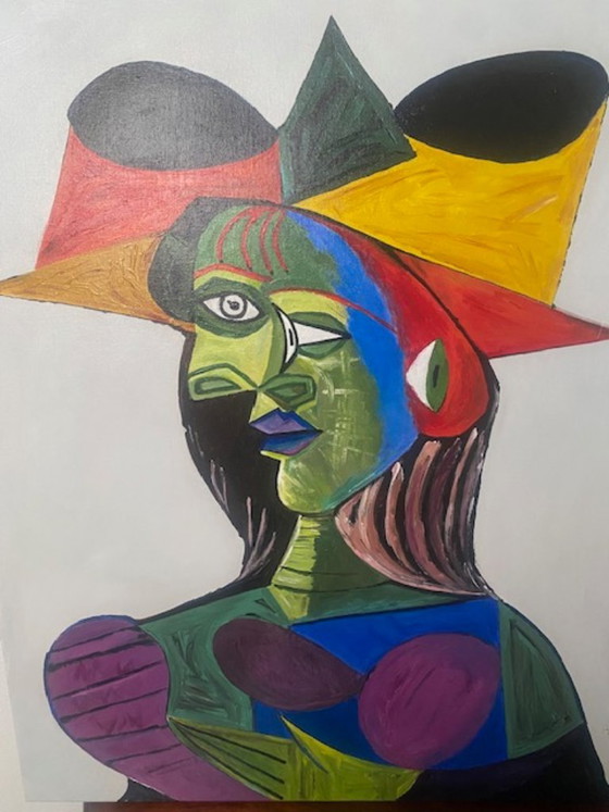 Picasso: Buste de Femme in large format – Paintings & Drawings, Canvas (photo 3 of 5)