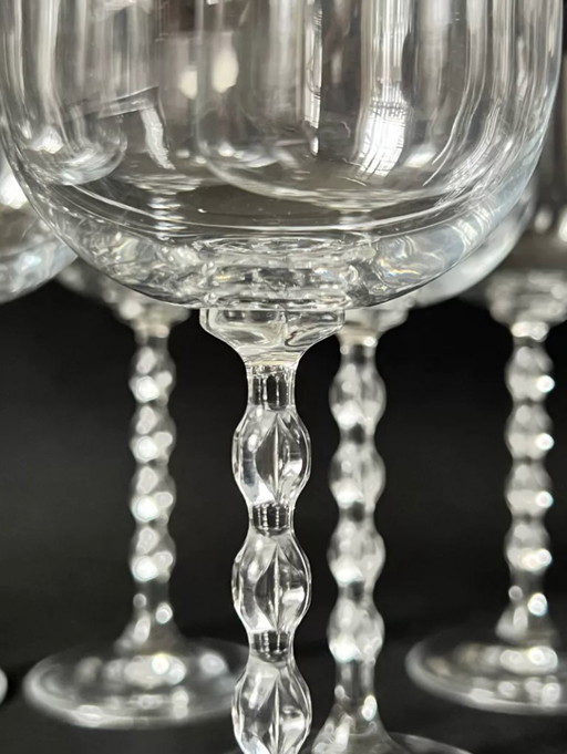 X2 crystal wine glasses, France