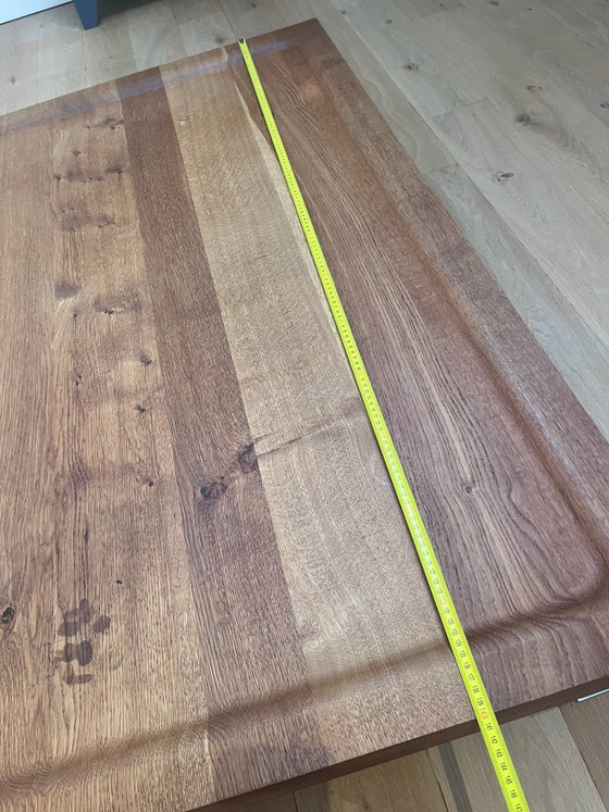 Tavolino da caffè Linteloo Bloq in rovere massiccio – Tavolini da caffè, Metallo, Legno (photo 6 of 8)