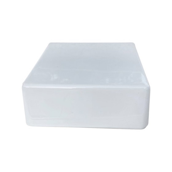 Image 1 of Lampada da soffitto in vetro bianco, RZB Bamberg, Germania, anni '70.