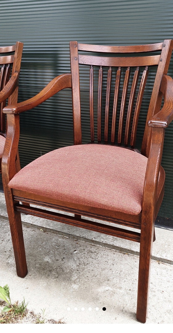 Image 1 of 4 sillones de comedor Bannink de cerezo