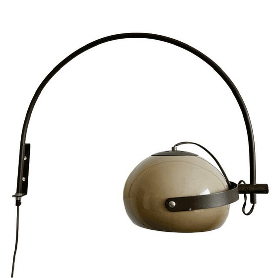 Mid-Century Design Dijkstra Arc Lamp Mushroom Wall Lamp 1970s – Dijkstra Lampen, Wall lights, Metal, Plastic (photo 6 of 12)
