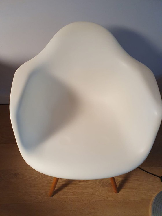 6x Replica Eames Daw Chair, Esszimmerstühle, Metall, Kunststoff, Schwarz (Foto 5 von 5)