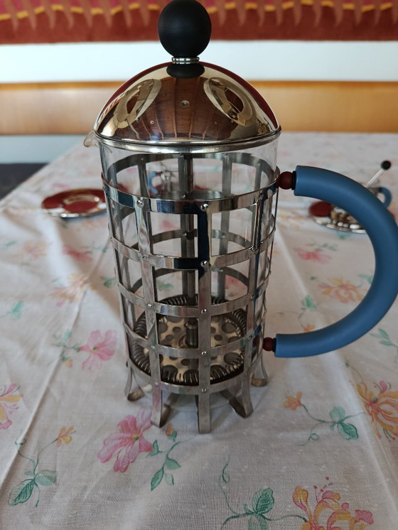 Image 1 of Alessi coffee set, tray and four mugs