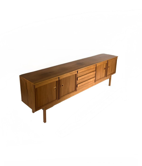 Image 1 of Vintage XL walnut sideboard, Royal Board Sweden ‘60