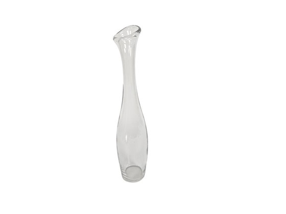 Image 1 of Leerdam Glass Factory - bottle vase - Siem van der Marel - Iris - 2000