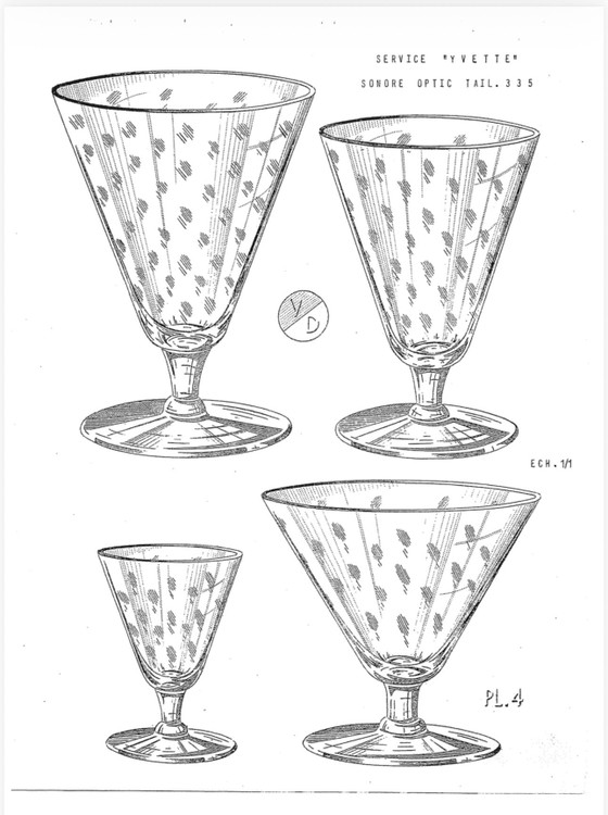 Image 1 of Gobelets Doyen « Yvette » – Service de six

Belgique, période Art déco, vers 1930