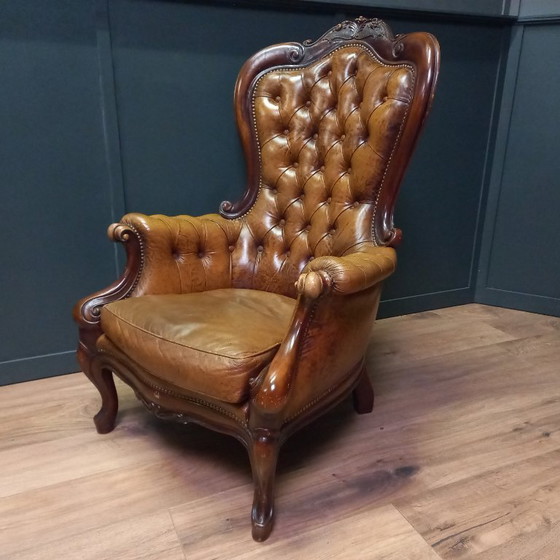 Image 1 of Luxueux Voltaire de Brixton (1930-1940) — une pièce maîtresse intemporelle pour votre intérieur