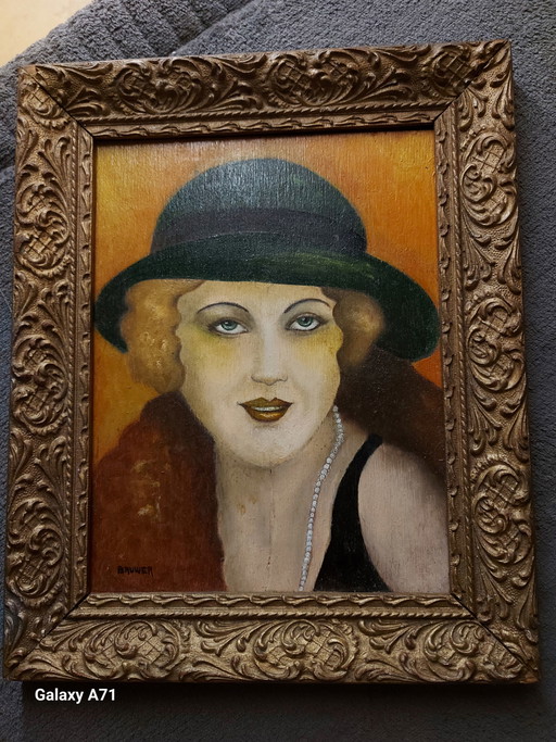 Dipinto ad olio su legno