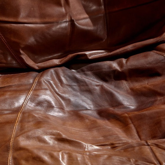 Image 1 of MK8007 Modular leather sofa set by Dreipunkt, Set of 3