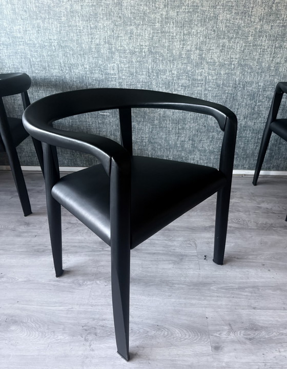 Image 1 of 6 poltrone “Miss” design di Afra & Tobia Scarpa,1986 circa per Molteni