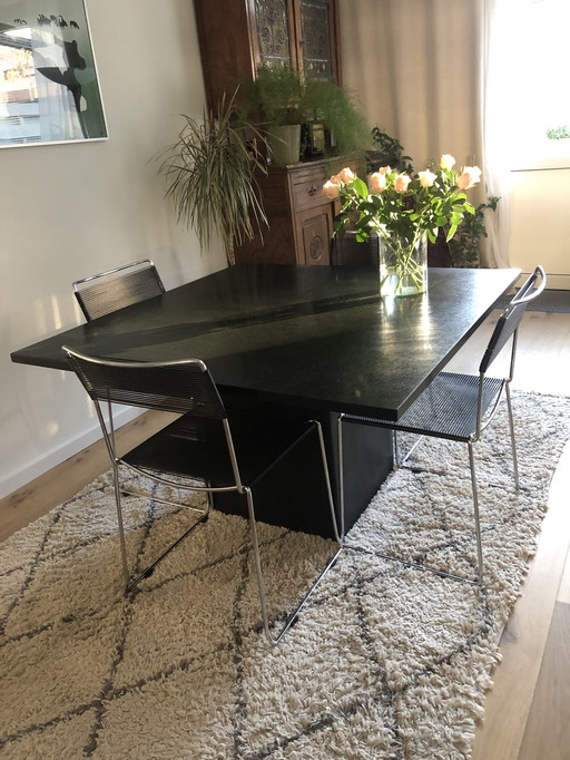  4 Giandomenico Belotti Spaghetti chairs