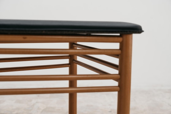 Image 1 of Dining Set Consisting of 4 Chairs with Ladder Backrest, 1980s Design, Italy