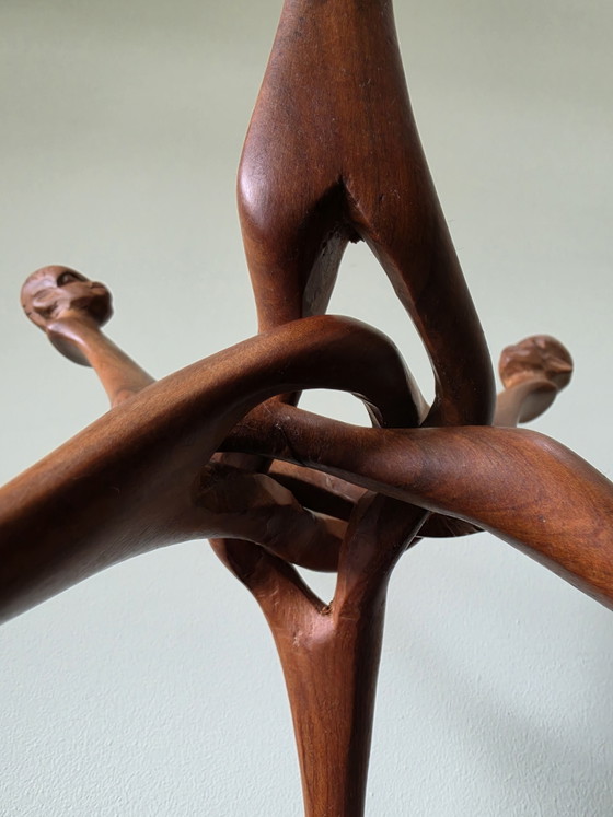 Image 1 of Sculpture en bois africaine vintage