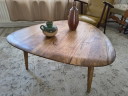 Salontafel(s) massief hout in vintage stijl