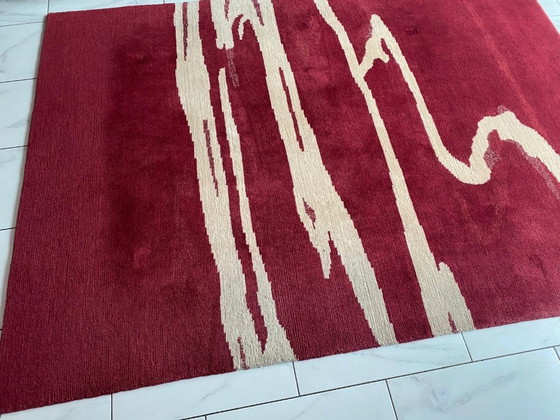 Image 1 of Handgeknüpfter persischer Teppich aus Derag-Wolle