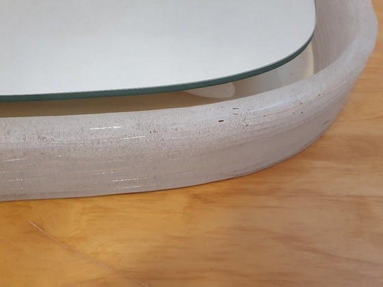 Image 1 of Specchio illuminato vintage Hillebrand, specchio da parete decorativo retrò anni '70