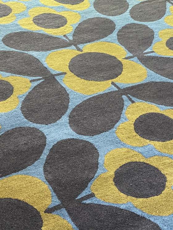Image 1 of Brink and Campman Orla kiely carpet Flower Tile NEW