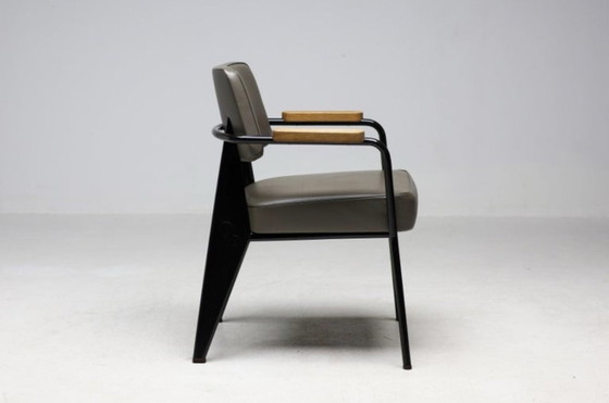 Vitra Jean Prouvé Direction Fauteuil – G-Star RAW | Rare First Edition #879 – Poltrone, Alluminio, Pelle (photo 5 of 14)