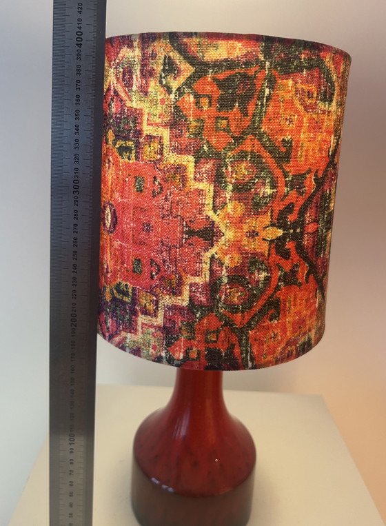 Image 1 of Lampe d'appoint upcyclée – Céramique d'Allemagne de l'Ouest | sans fil | pièce unique