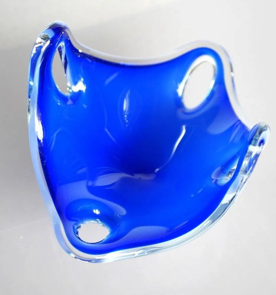 Image 1 of Bol Coquille en verre par Paul Kedelv pour Flygsfors