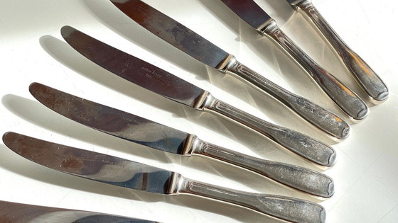 Image 1 of 8 Couteaux de Table A. Krupp Italy Vintage