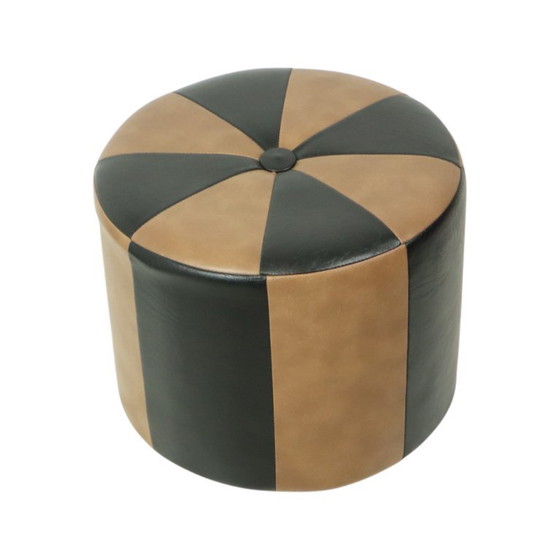 Image 1 of Pouf Skai marrone vintage