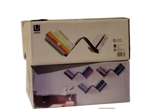 Image 1 of Set of 2 – Umbra – Blind bookshelf – L-Shape – Invisible shelf