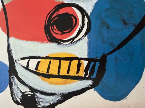 Image 1 of Karel Appel (1921-2006), Het Zonnedier, 1951, copyright  Karel Appel 1984 c/o Beeldrecht Amsterdam....Printed in Holland /no.47