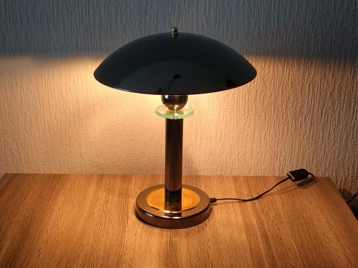 Table lamp - Hollywood Regency - Shell Electric - Vintage