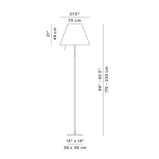 Image 1 of Luceplan Grande Costanza mit LED-Dimmer