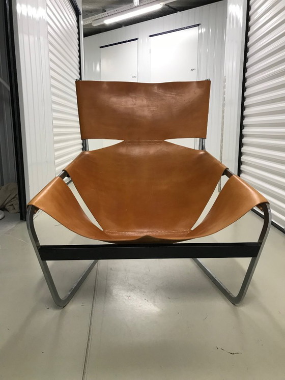 Artifort Poltrona. – Poltrone, Metal, Leather (photo 2 of 12)