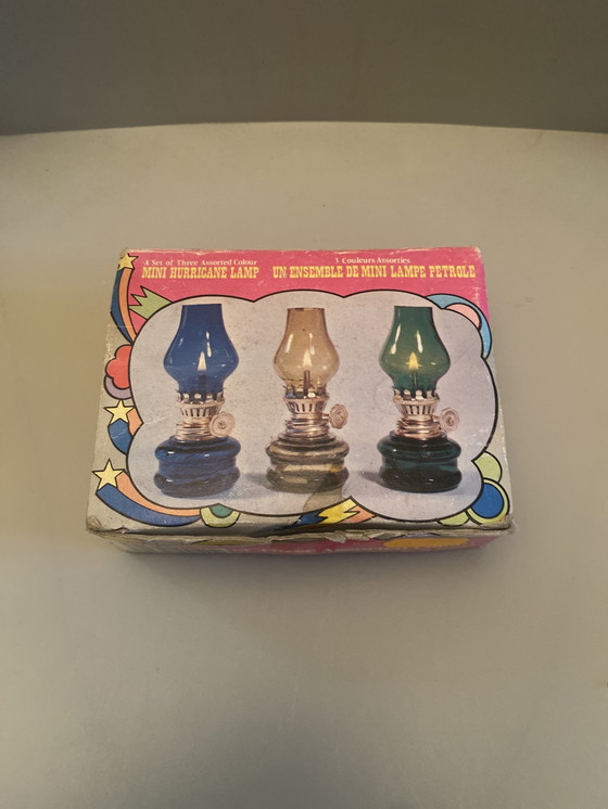 Image 1 of Set of 3 mini oil lamps